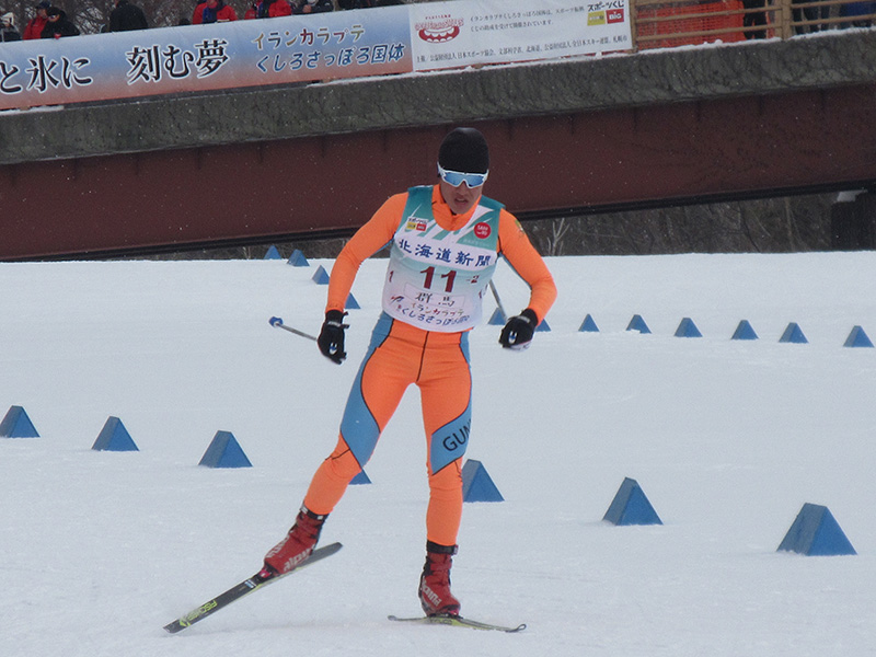 16．スキー　成年男子 クロスカントリー　リレー