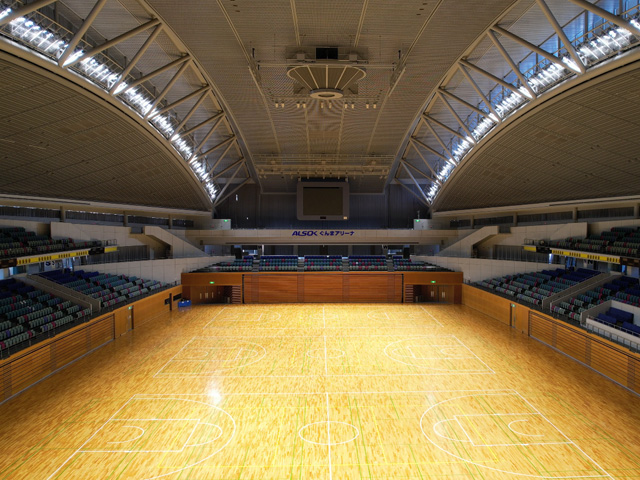 ALSOKぐんまアリーナ内観